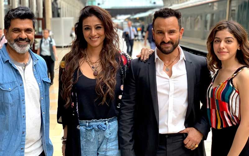 Tabu Calls Saif Ali Khan “Humourous” As She Reunites With Him In Jawaani Jaaneman