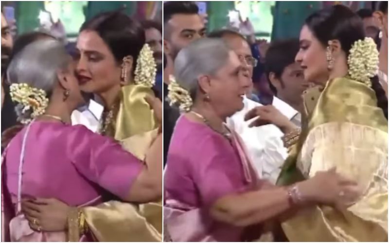 When Jaya Bachchan-Rekha Shared A Warm Hug At An Award Show, BROKE The Internet; Old Video Goes VIRAL- Watch