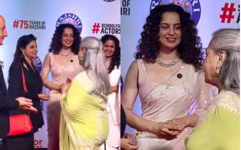 Jaya Bachchan Mercilessly TROLLED For Ignoring Kangana Ranaut At Uunchai’s Premiere; Netizen Says, ‘Too Much Of Ghamand This Old Lady Has’-See VIDEO