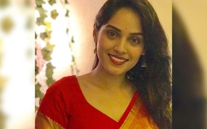 Pallavi Patil Flaunts Cleavage In This Black Boss Lady Attire
