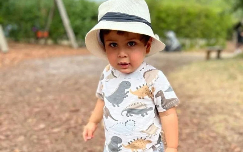 Kareena Kapoor's Son Jehangir Breaks Internet With His Cuteness, Little Munchkin Strikes A Perfect Pose Wearing A Hat- See PHOTO