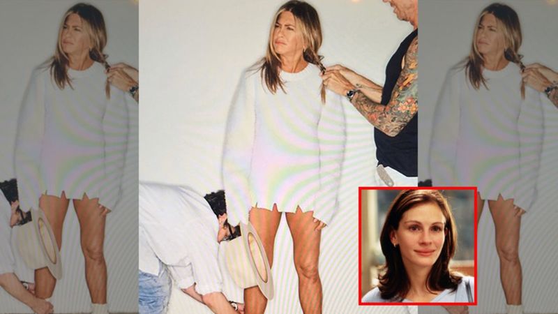 Jennifer Aniston’s Latest Grumpy Picture Has A ‘Julia Roberts From Notting Hill’ Connect And It’s Simply Unmissable
