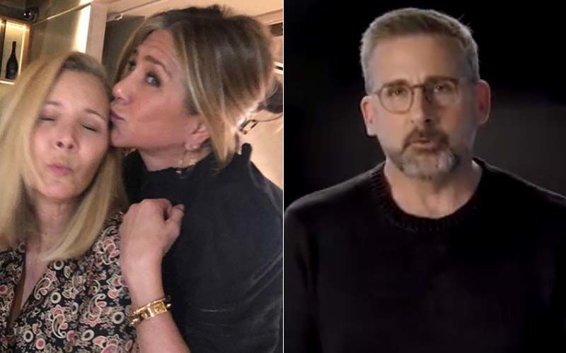 FRIENDS Stars Jennifer Aniston And Lisa Kudrow Have A Fall Out Over Steve Carell? Here’s The TRUTH