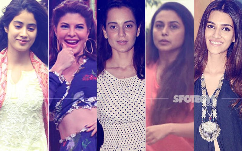 STUNNER OR BUMMER: Jhanvi Kapoor, Jacqueline Fernandez, Kangana Ranaut, Rani Mukerji Or Kriti Sanon?