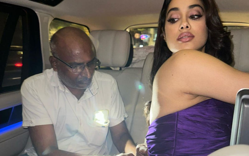 WHAT! Janhvi Kapoor’s Gown Zip Broke Minutes Before Her Stage Performance During Filmfare; Tailor Stitched Her Dress In The Car-See PICS
