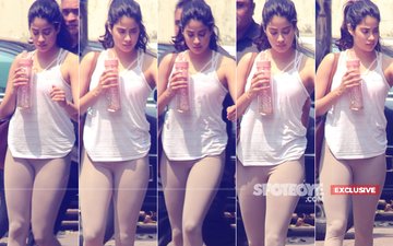 Dhadak Actress Janhvi Kapoor Resumes Her Fitness Training