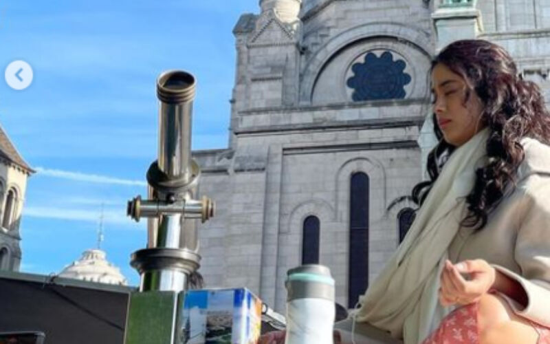 Janhvi Kapoor Meditates Outside A Church During Her France Trip; Sister  Anshula Kapoor Is Feeling FOMO- SEE PIC