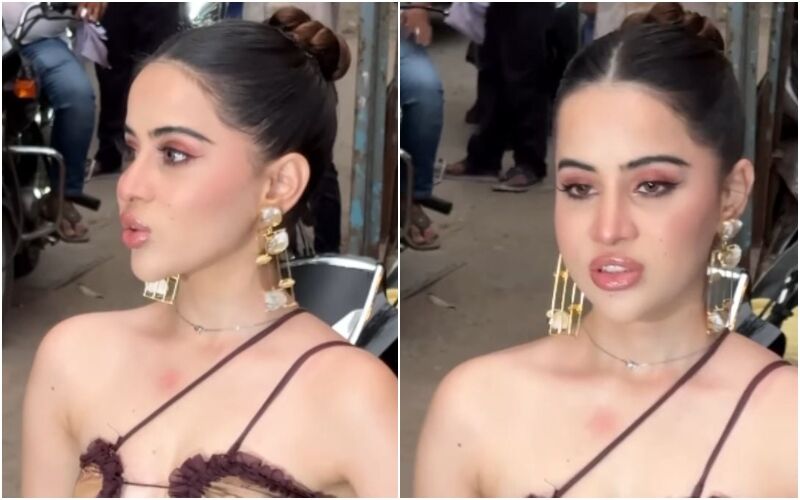 Uorfi Javed Flaunts A Love Bite? Netizens Question The Diva About Her Visible Hickey - WATCH VIRAL VIDEO