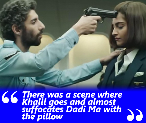 jim sarbh and sonam kapoor in a still from neerja