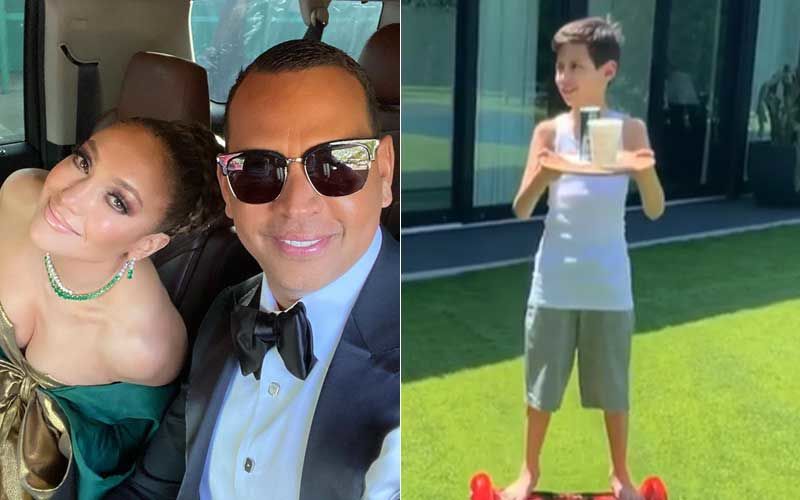 Service In The Times Of Quarantine: Jennifer Lopez And Fiancé Alex Rodriguez Get Rockstar Treatment From Son Max
