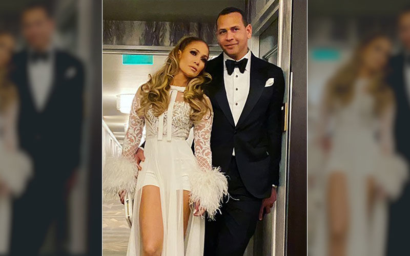 Jennifer Lopez And Finance Alex Rodriguez Are Gearing Up For A LIT Dance; The Hot Couple Pose For A Party