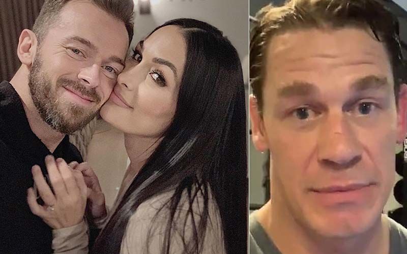 Here’s How Nikki Bella’s Fiance Artem Chigvintsev Reacted To John Cena Texting Nikki After She Gave Birth To Son Matteo