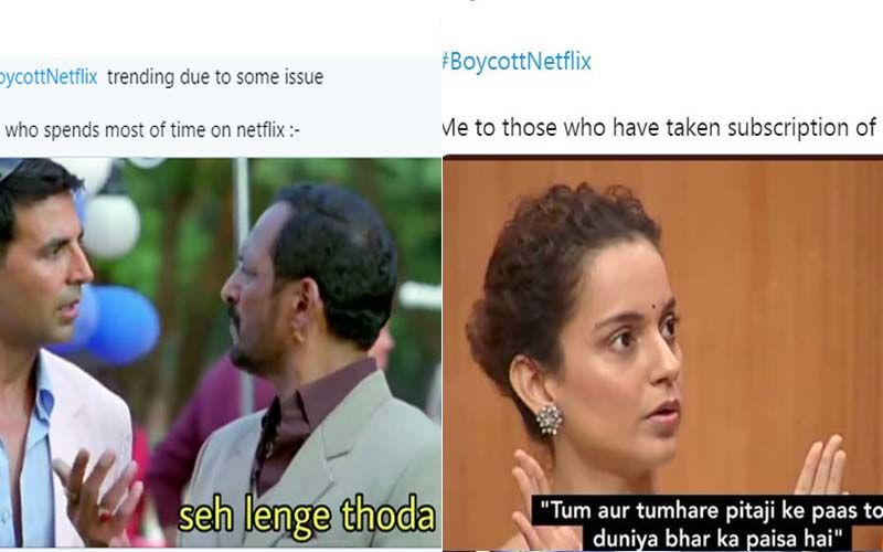 As #BoycottNetflix Trends On Twitter; Kangana Ranaut, Akshay Kumar And Other Stars’ Dialogues Inspire Hilarious Memes
