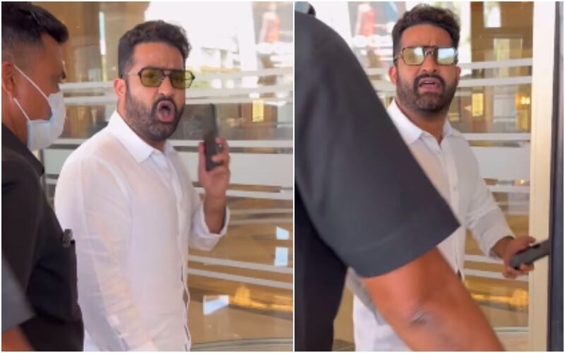 Jr NTR Lashes Out At Paparazzi As They Follow Him To His Hotel; Devara Actor Yells, ‘Leave It Man’- Watch VIRAL Video Inside