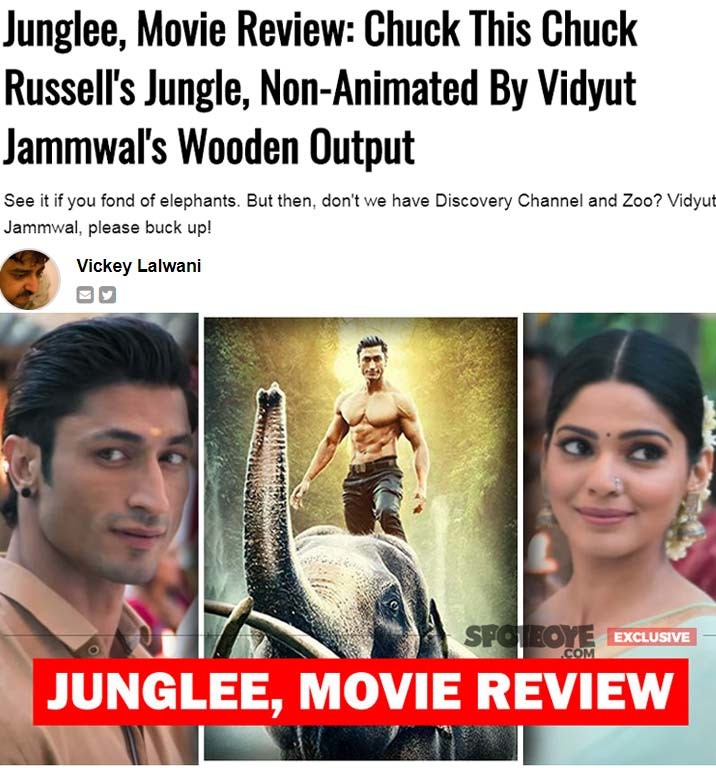 junglee movie review