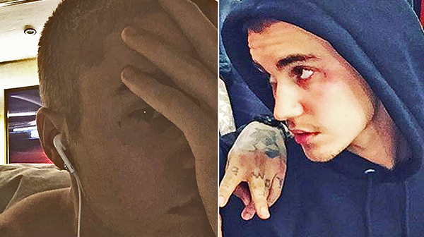 justin bieber cross tattoo