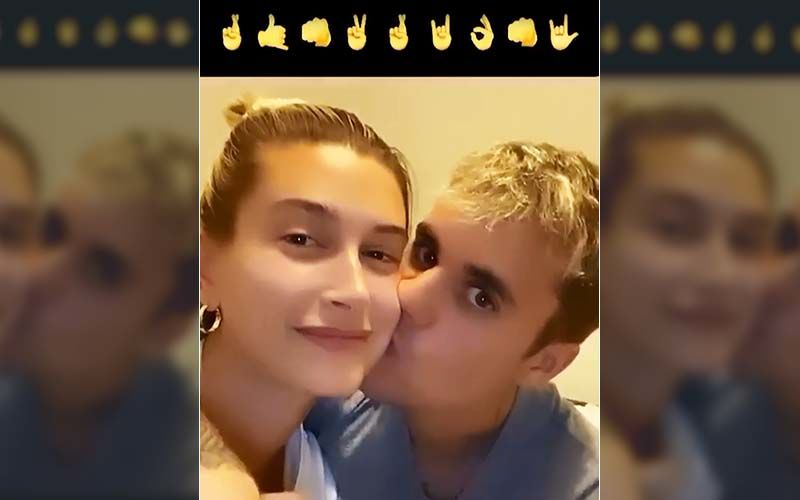 Coronavirus Lockdown: Justin Bieber Plants A Passionate Kiss On Hailey Baldwin’s Cheek As They Try The Emoji Dance Challenge