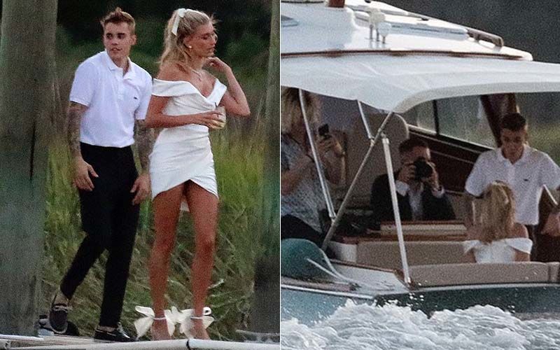 Justin Bieber And Hailey Baldwin Wedding Rehearsal Dinner Video LEAKED; The Couple Arrive On A Speedboat