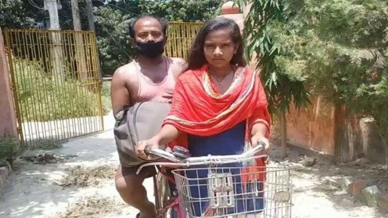 Film On Bihar Girl Jyoti Who Pedalled For 1200 Km Carrying Injured Father; Will Be Titled As ‘Atmanirbhar’