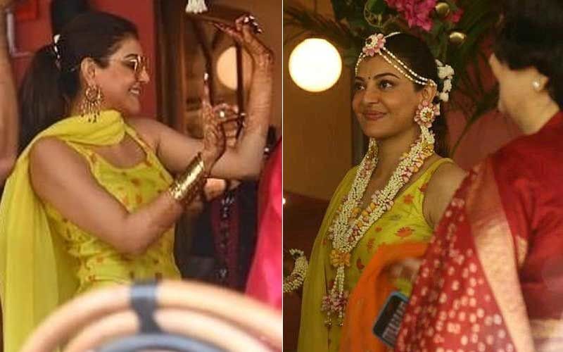 Kajal Aggarwal Wedding: Ahead Of Her D-Day Actress Shines Brighter Than A Sun At Her Haldi Ceremony- INSIDE PICTURES