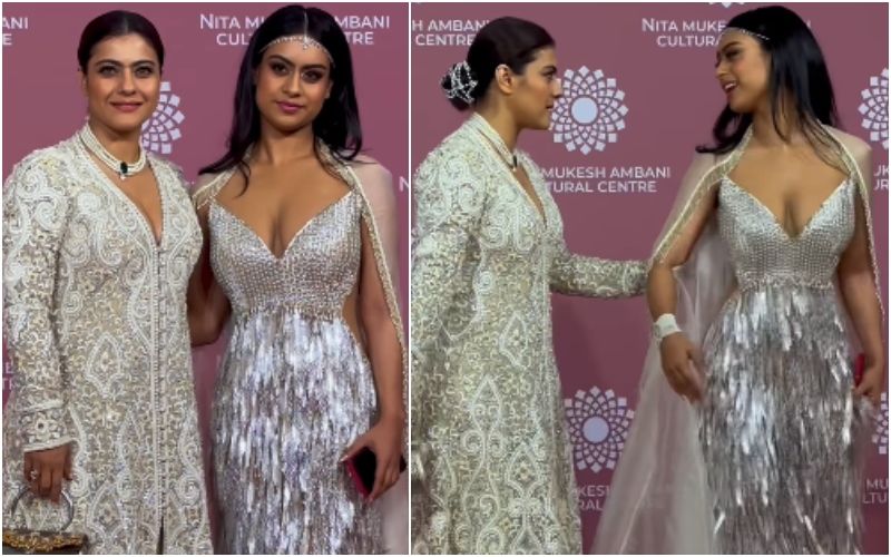 OMG! Nysa Devgan IGNORES Mother Kajol’s Request While Posing At A Mumbai Event; Netizens Say, ‘Always Embarrassing Her Mom’- WATCH