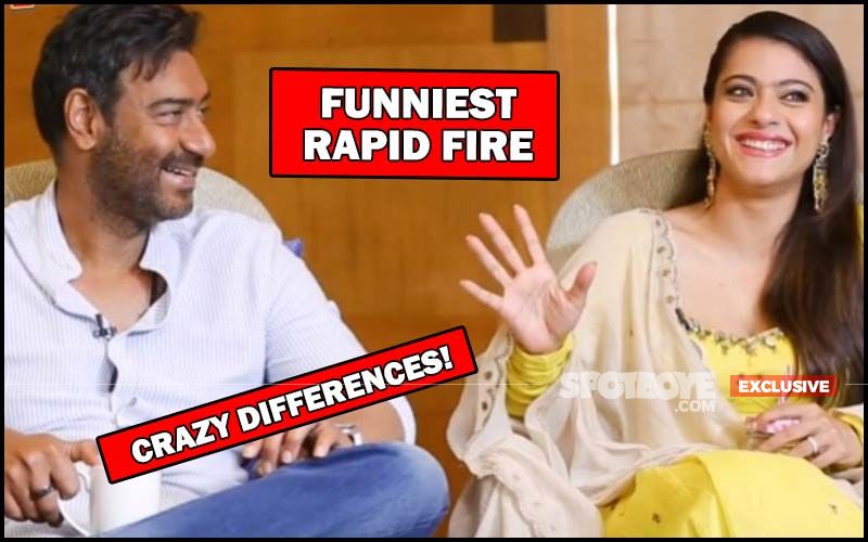 Ajay Devgn And Kajol's FUNNIEST RAPID FIRE: CRAZY DIFFERENCES REVEALED- EXCLUSIVE