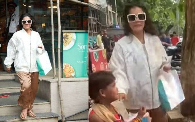 Kajol Gets Brutally TROLLED For NOT Giving Money To Kid Beggar; Netizen Says, ‘Rupaye Ki Kami Aa Gayi'-See VIDEO