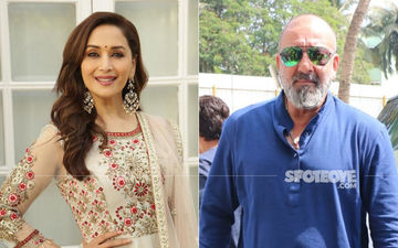 Kalank Shoot: Madhuri Dixit Felt No "Re-Bonding" Or "Awkwardness" With Sanjay Dutt