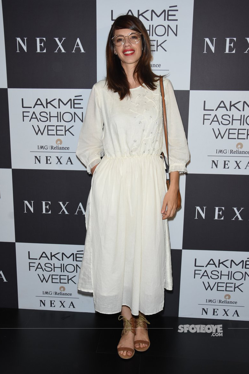 kalki koechlin at the lakme fashion show