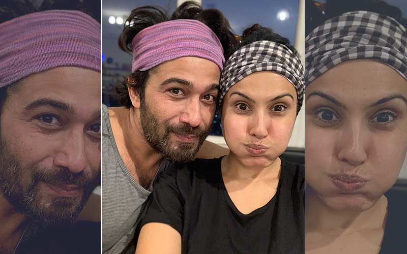 Kamya Panjabi Virtually Works Out With Husband Shalabh Dang; Actress Says, ‘Love Makes You Do Things That You’d Never Do’