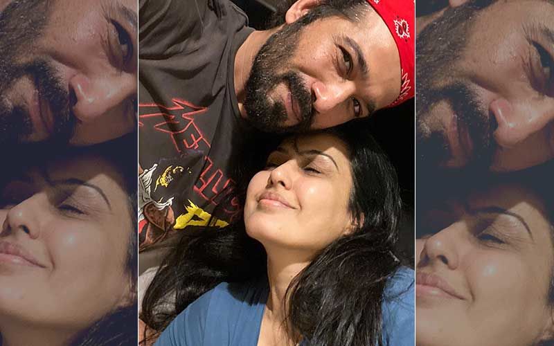 Kamya Panjabi Shares A Mushy Picture With Hubby Shalabh Dang; Calls Him Her ‘Comfort Zone’