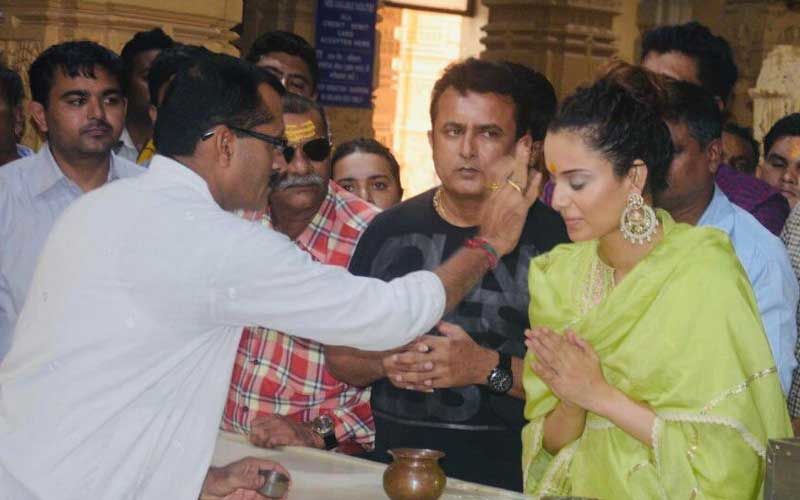 Kangana Ranaut Looks Divine As She Performs Pooja at Somnath Temple: Watch Video