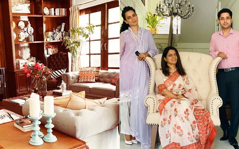 Kangana Ranaut’s Décor For Rangoli’s Warm, Cosy Home Sets An Example For ‘Vocal For Local’, Makes Optimum Use Of Local Materials- PICS