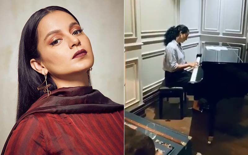 Kangana Ranaut Turns To Classics As She Plays Love Story Theme Music On The Piano At Her House In Manali - VIDEO