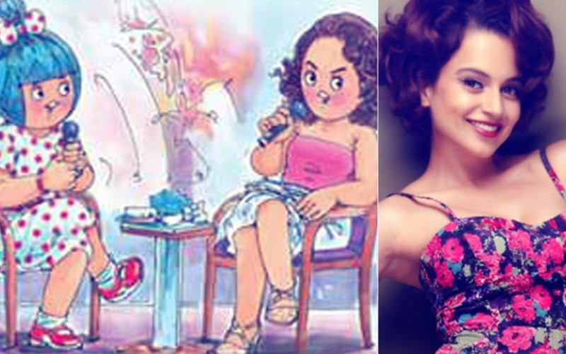 Kangana Ranaut’s Controversies Get A Hilarious Spin By Amul