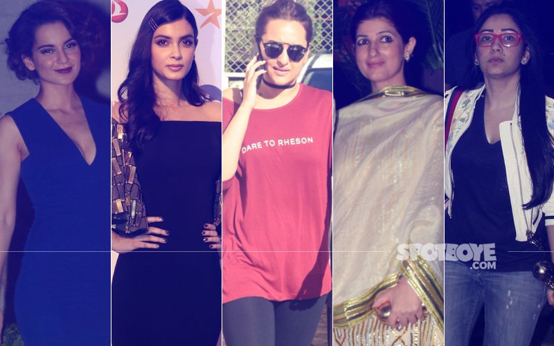 STUNNER OR BUMMER: Kangana Ranaut, Diana Penty, Sonakshi Sinha, Twinkle Khanna Or Maanayata Dutt?