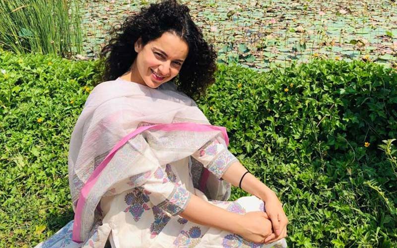 Kangana Ranaut Enjoys Her Time In Nature's Lap, Post A Yoga Session