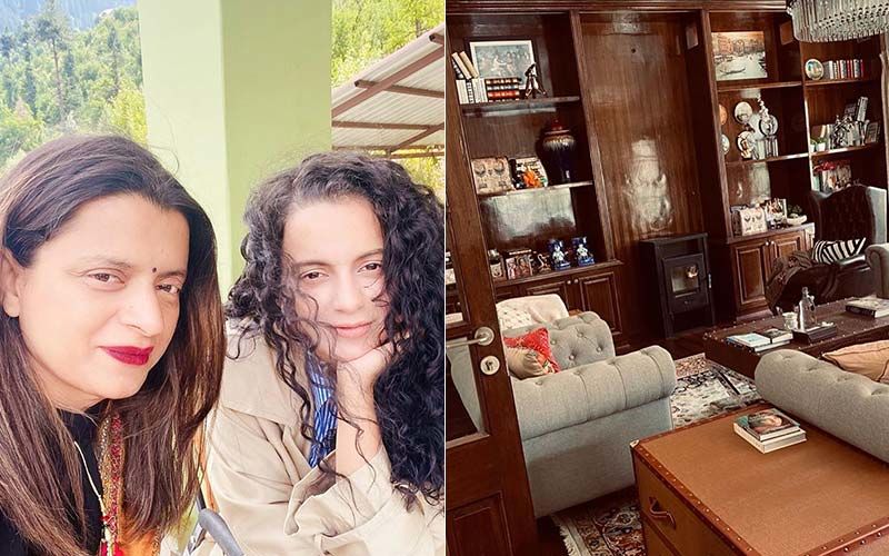 INSIDE Kangana Ranaut's Sister Rangoli Chandel's Home In Kullu; Actress Helped Her Give Her 'Dream Home' Final Touches