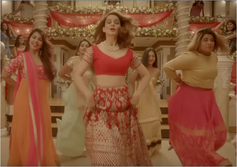 kangana ranaut in the bollywood diva song