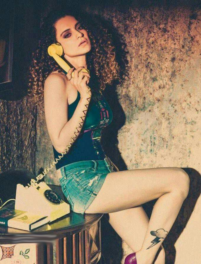 kangana ranaut poses for a photoshoot