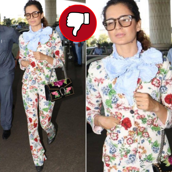 kangana ranaut spotted at the airport