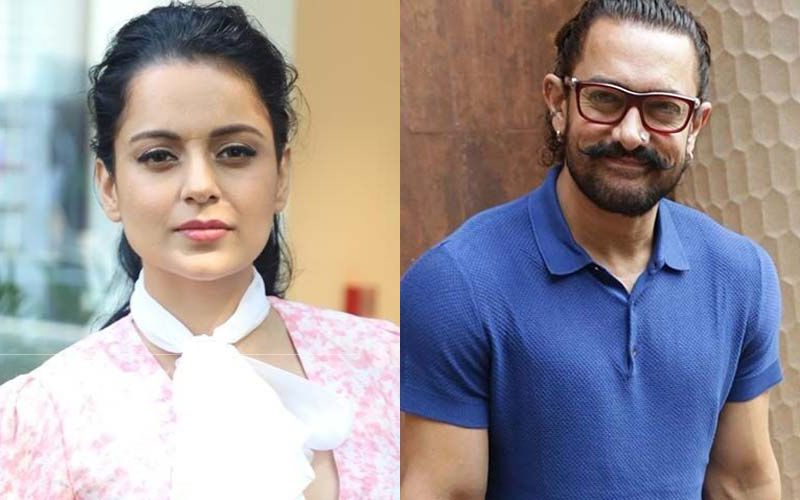 Kangana Ranaut ACCUSES Aamir Khan Of 'Defaming Country' With His Intolerance Remark; Actress Says, ‘You Are Disgusted, Ashamed To Be An Indian’