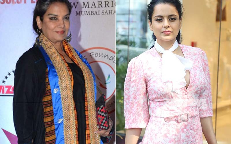 Shabana Azmi Says Kangana Ranaut Keeps Making Outrageous Statements To Stay In The News: ‘She Fears Not Being In The Headlines’