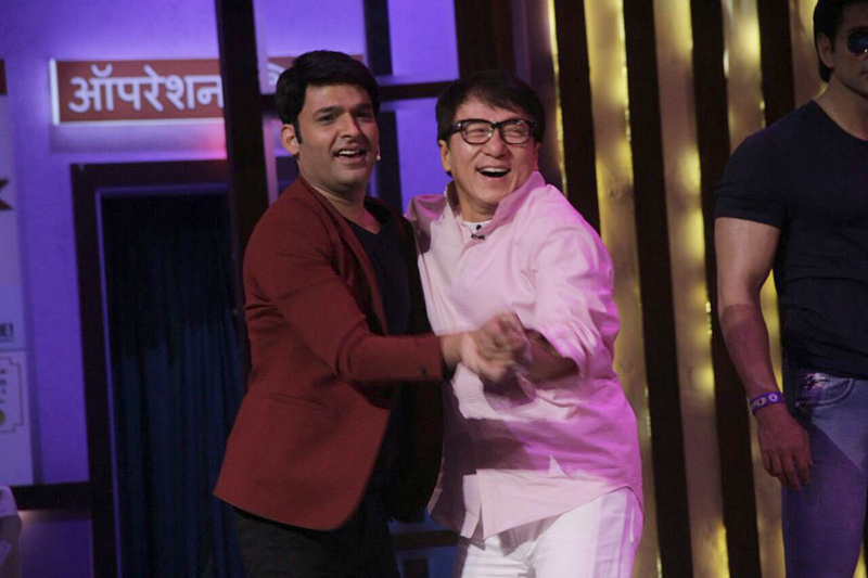 kapil sharma jackie chan on the kapil sharma show