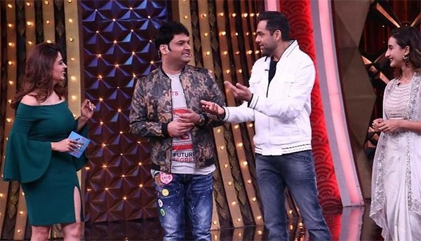 kapil sharma with abhay deol kapil sharma with abhay deol