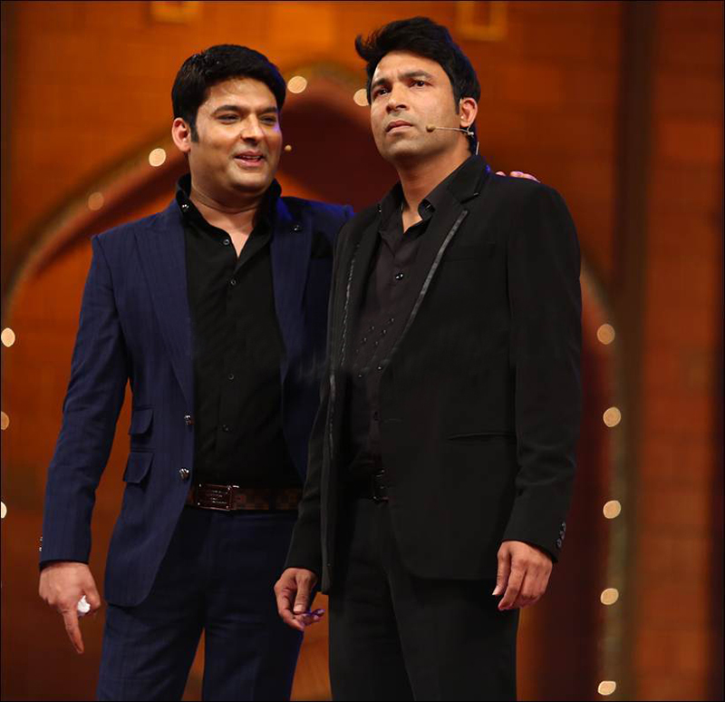 kapil sharma with chandan