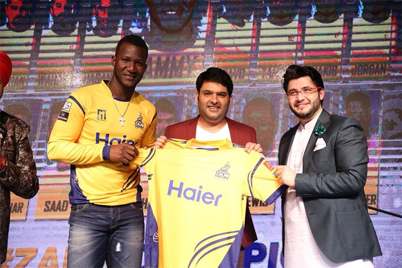 kapil sharma and peshawar zalmi