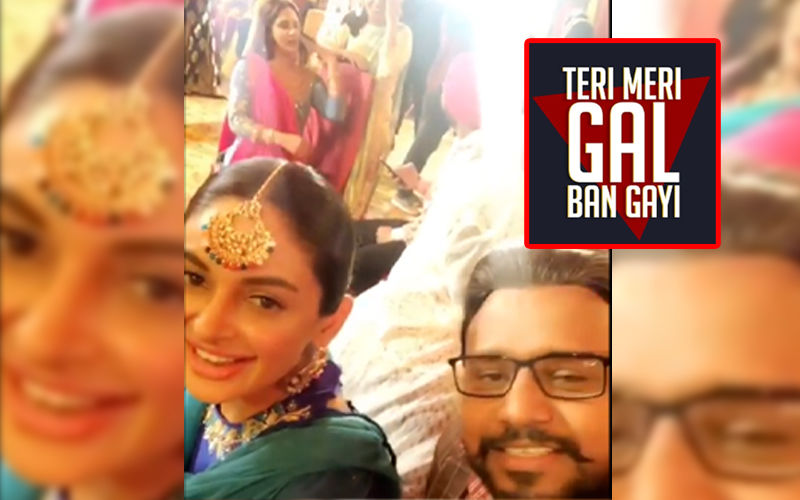 Karamjit Anmol Shares A BTS Video From The Sets Of ‘Teri Meri Gal Ban Gayi’