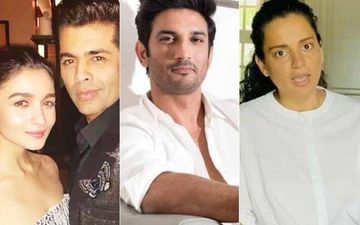 Sushant Singh Rajput Death: Netizens Bash Alia Bhatt And Karan Johar For Their 'Double Standards'; #KanganaRanaut Trends For Calling Out KWK