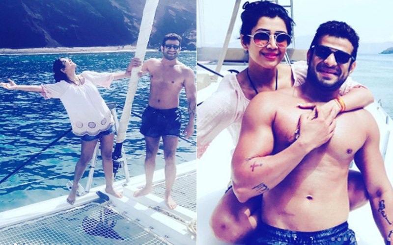 Karan Patel and Ankita Bhargava’s Latest Pictures From Their Second Anniversary Celebrations In Greece